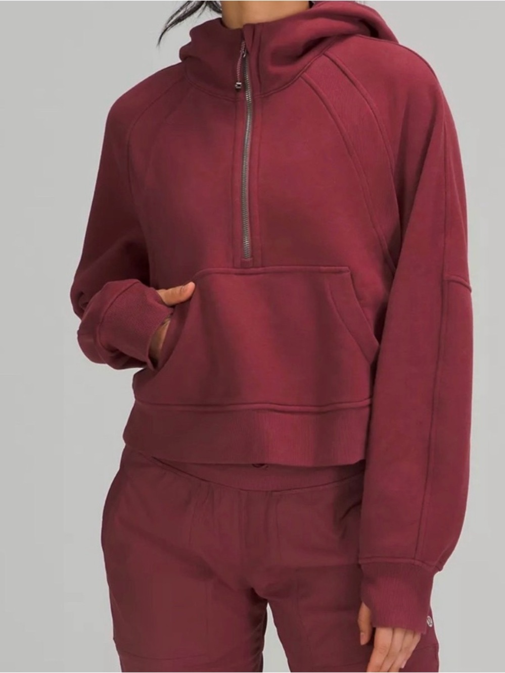 Lululemon Scuba 1/2 zip Oversized Sweatshirt